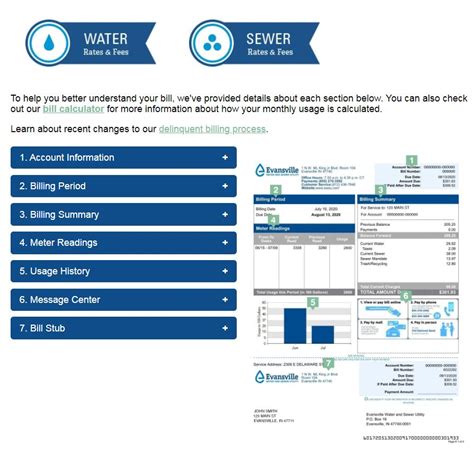 Form Center • Water Billing .